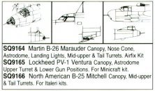 Squadron Canopies B-26 Marauder 1/72 Airfix