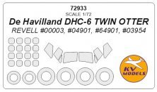 1/72 De Havilland DHC-6 Twin Otter masks