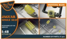 1/48 Jaguar Single seat painting mask for Airfix
