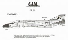 Cam Decals 1/32 McDonnell F-4B Phantom VMFA-323