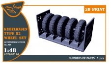 1/48 Kubelwagen type 82 wheel set
