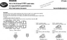 1/72 Mask F4U-1A/F4U-1D Corsair EXPERT for Tamiya