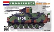 1/35 YPR765A1 PRI SFOR 25mm cannon