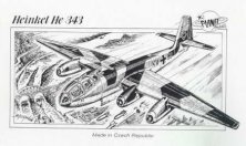 Planet 1/72 Heinkel He-343 Aereo Modello