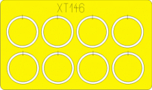 Bofors 40mm AA gun wheels  (ITA)