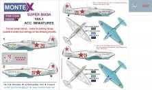 1/48 Yakovlev Yak-1 canopy & insignia masks & decals
