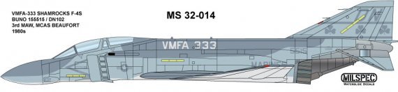 1/32 McDonnell F-4S Phantom VMFA-333
