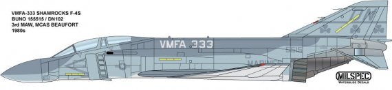 1/72 McDonnell F-4S Phantom VMFA-333