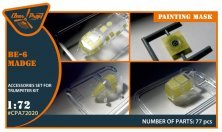 1/72 Be-6 Madge Painting mask for Trumpeter