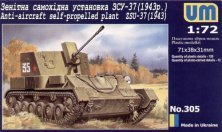 Unimodel Maquette ZSU-37 Sovi�tique 1/72