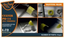 1/72 Culver PQ-14 all versions Paint mask for Clear Prop
