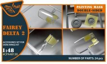 CLEAR PROP Masque Peinture Fairey Delta 2 1/48