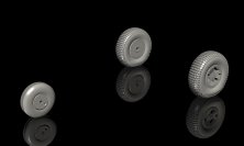 1/72 de Havilland Vampire Mainwheels and Nosewheel