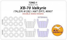 1/72 XB-70 Valkyrie paint masks