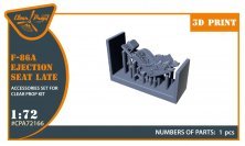 1/72 F-86A ejection seat late for Clear Prop