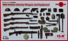 1/35 British Infantry WWI  Weapon and Equipment
