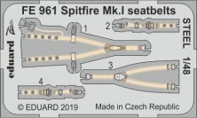 1/48 Spitfire Mk.I seatbelts STEEL