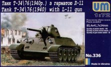Unimodel T-34/76 Mod�le 1940 Canon L-11 1/72