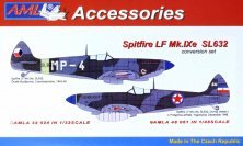 1/48 Spitifre LF Mk.IXe SL632 Conversion set
