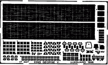 HMS King George V.  1/700  (TAM)