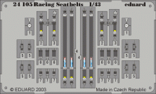 Eduard Sparco 4 points Black 1/43