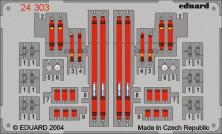 Eduard Sparco 6 points Red 1/43