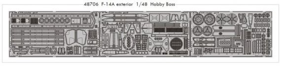 1/48 F-14A exterior (HOBBYB)