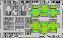 US Cal.0.50 Ammo. Boxes WWII
