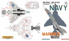 1/32 McDonnell F-4B Phantom Walkways/Formation Lights