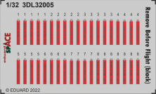 1/32 Remove Before Flight SPACE decal