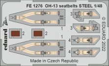 1/48 OH-13 seatbelts STEEL