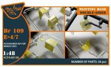 1/48 Bf-109E-4/7 double-sided Paint mask WINGSY