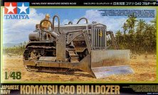 Tamiya Bulldozer Komatsu G40 Marine Japonaise 1/48