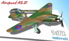 1/72 Airspeed AS.31 British 1935 Fighter Project
