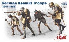 ICM 1/35 Infanterie Assault Allemande WWI 1917-1918