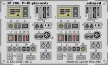 SET P-40 placards