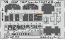 1/72 Lancaster B Mk.I/B Mk.III interior colour photoetched set