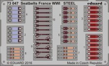 SET 1/72 Seatbelts France WWI STEEL Colour Photoetched