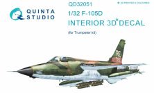 1/32 Republic F-105D Thunderchiefed Interior