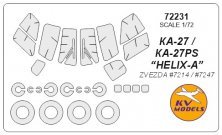 1/72 Kamov Ka-27 HELIX-A paint masks