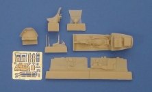 Aires Upgrade set: P-38J LIGHTNING cockpit set