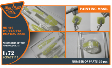 1/72 Messerschmitt Me-410B-1/U2/U4/R4 painting mask