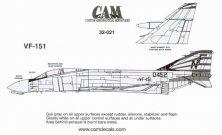 1/32 McDonnell F-4N Phantom 150452 NF/201 VF-151 USS Midway