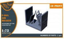 1/72 F-86A air brakes for Clear Prop