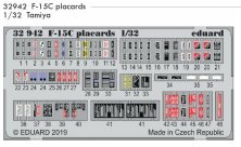 1/32 SET F-15C placards
