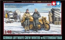 1/48 German Luftwaffe Crew with Kettenkraftrad