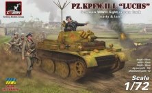 1/72 Pz.Kpfw.II Ausf.L Luchs, German WWII Light Recon Tank