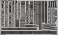 1/350 Bismarck  railings and turrets (REV)