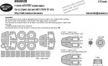 Maske 1/72 F-111/EF-111 EXPERT Italeri ESCI AMT