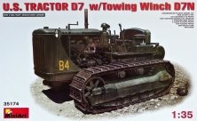 1/35 U.S. Tractor D7 w/ Towing Winch D7N